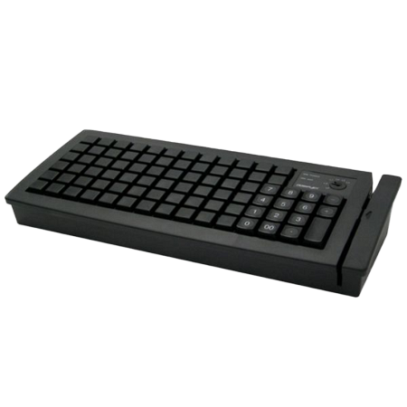 Программируемая клавиатура Posiflex КВ-6600U-B черная	
