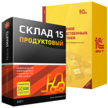 Склад 15 ПРОДУКТОВЫЙ для «1C: УПП»